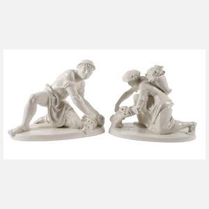 Nymphenburg Schnitterin und Schnitter