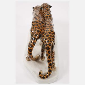 Schwarzburger Werkstätten "Leopardenpaar"