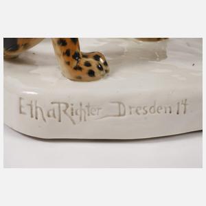 Schwarzburger Werkstätten "Leopardenpaar"