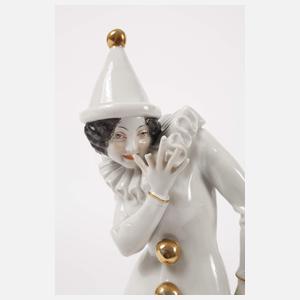 Volkstedt Pierrot und Pierrette