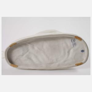 Volkstedt sitzender weiblicher Akt