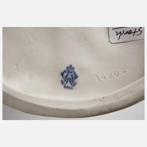 Volkstedt sitzender weiblicher Akt