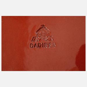 Cadinen Aschenbecher mit Silbermontierung