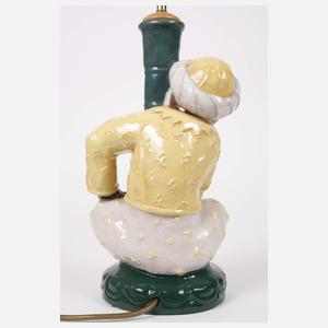 Karlsruhe Lampenfuß mit Afrikaner