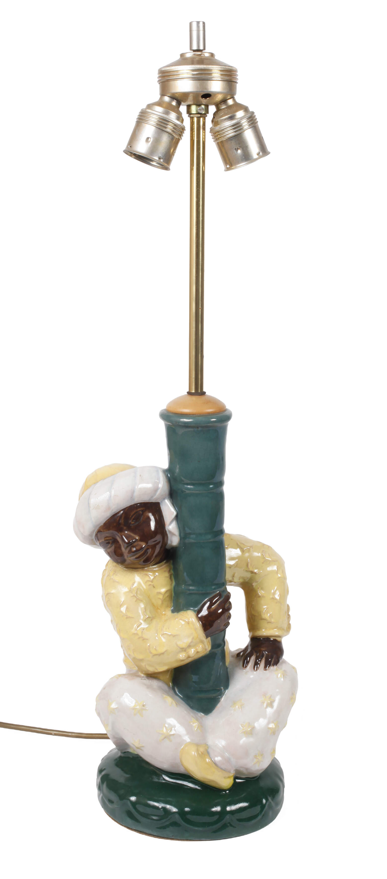 Karlsruhe Lampenfuß mit Afrikaner