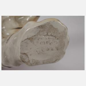 Goldscheider Wien schreitender Tiger