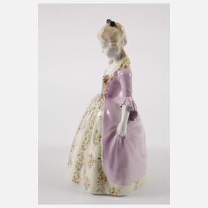 Goldscheider Wien "Stehendes Biedermeiermädchen"