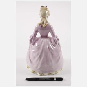 Goldscheider Wien "Stehendes Biedermeiermädchen"