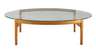 Ib Kofod Larsen attr., ovaler Couchtisch