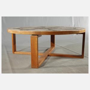 Großer runder Fliesentisch