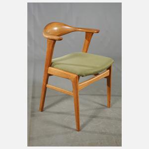 Erik Kirkegaard, vier Armlehnstühle "49"