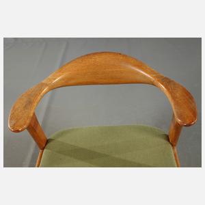 Erik Kirkegaard, vier Armlehnstühle "49"