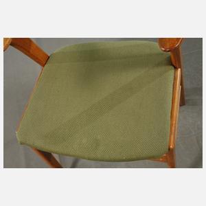 Erik Kirkegaard, vier Armlehnstühle "49"