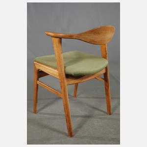 Erik Kirkegaard, vier Armlehnstühle "49"