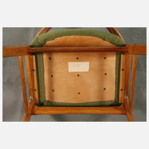 Erik Kirkegaard, vier Armlehnstühle "49"