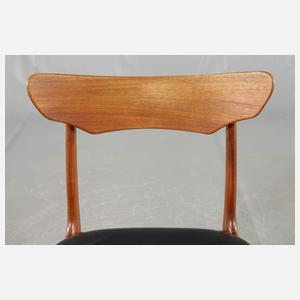 Schiønning & Elgaard, Esstisch und fünf Stühle