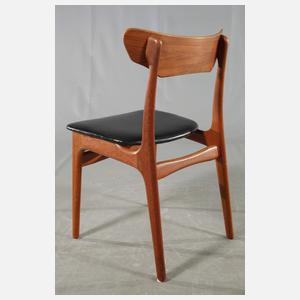 Schiønning & Elgaard, Esstisch und fünf Stühle