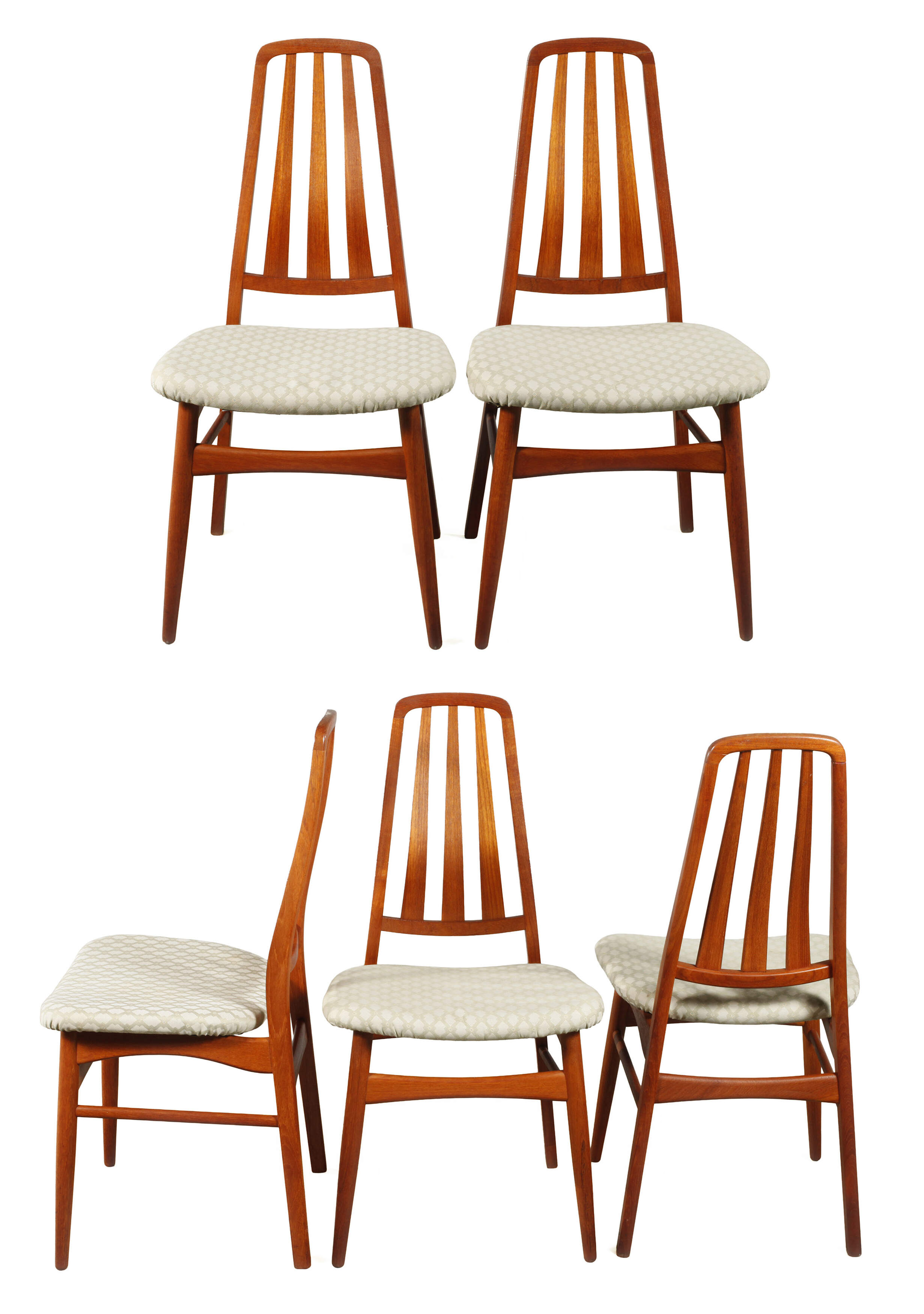 Fünf Esszimmerstühle