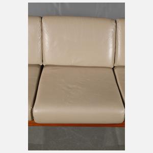 Wilhelm Knoll Ledersofa