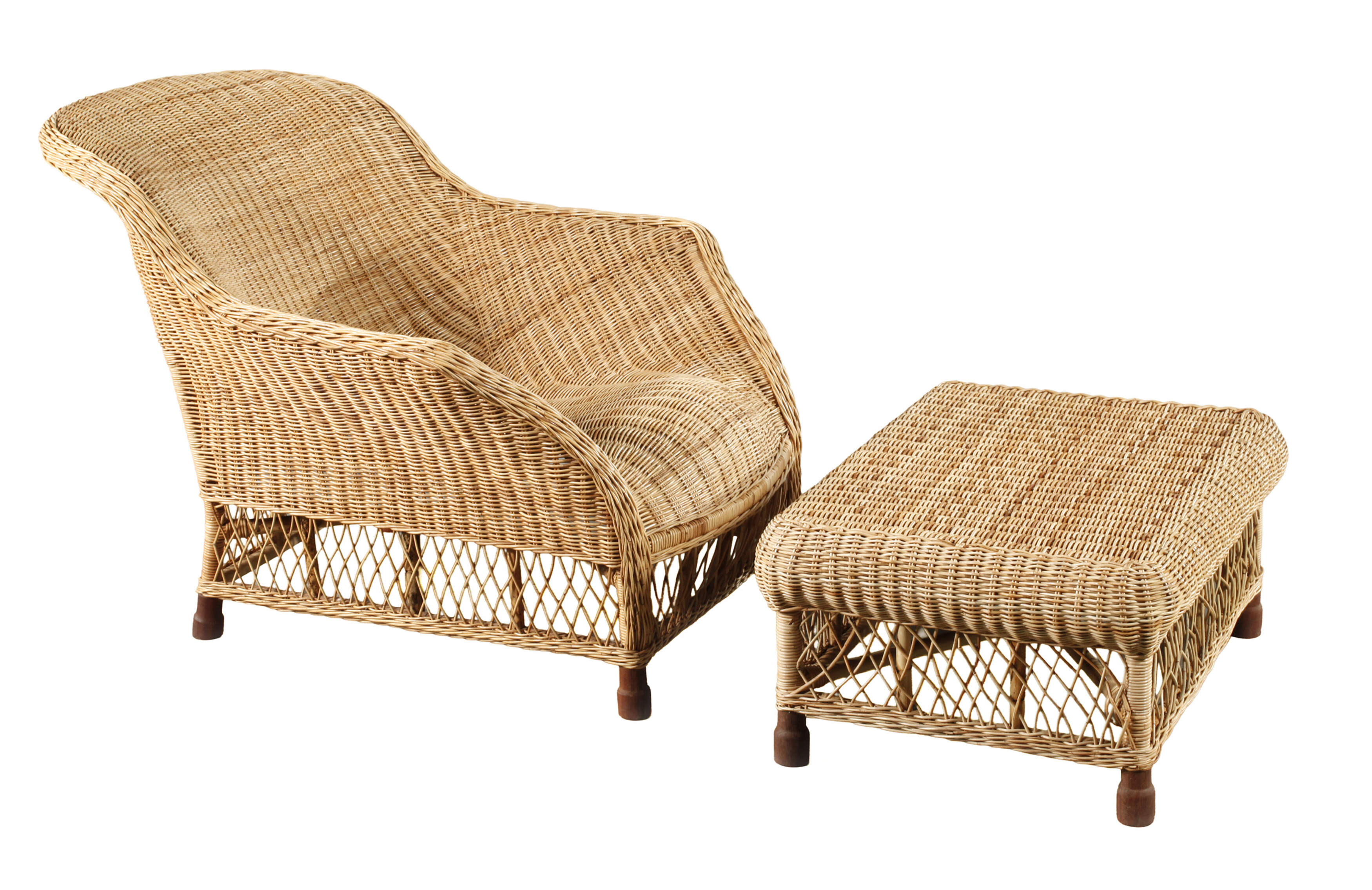 Gunther Lambert Relaxsessel mit Ottomane