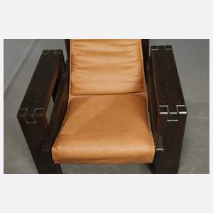 Brutalistischer Sessel