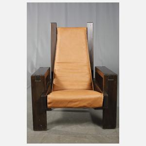 Brutalistischer Sessel