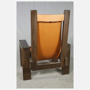 Brutalistischer Sessel