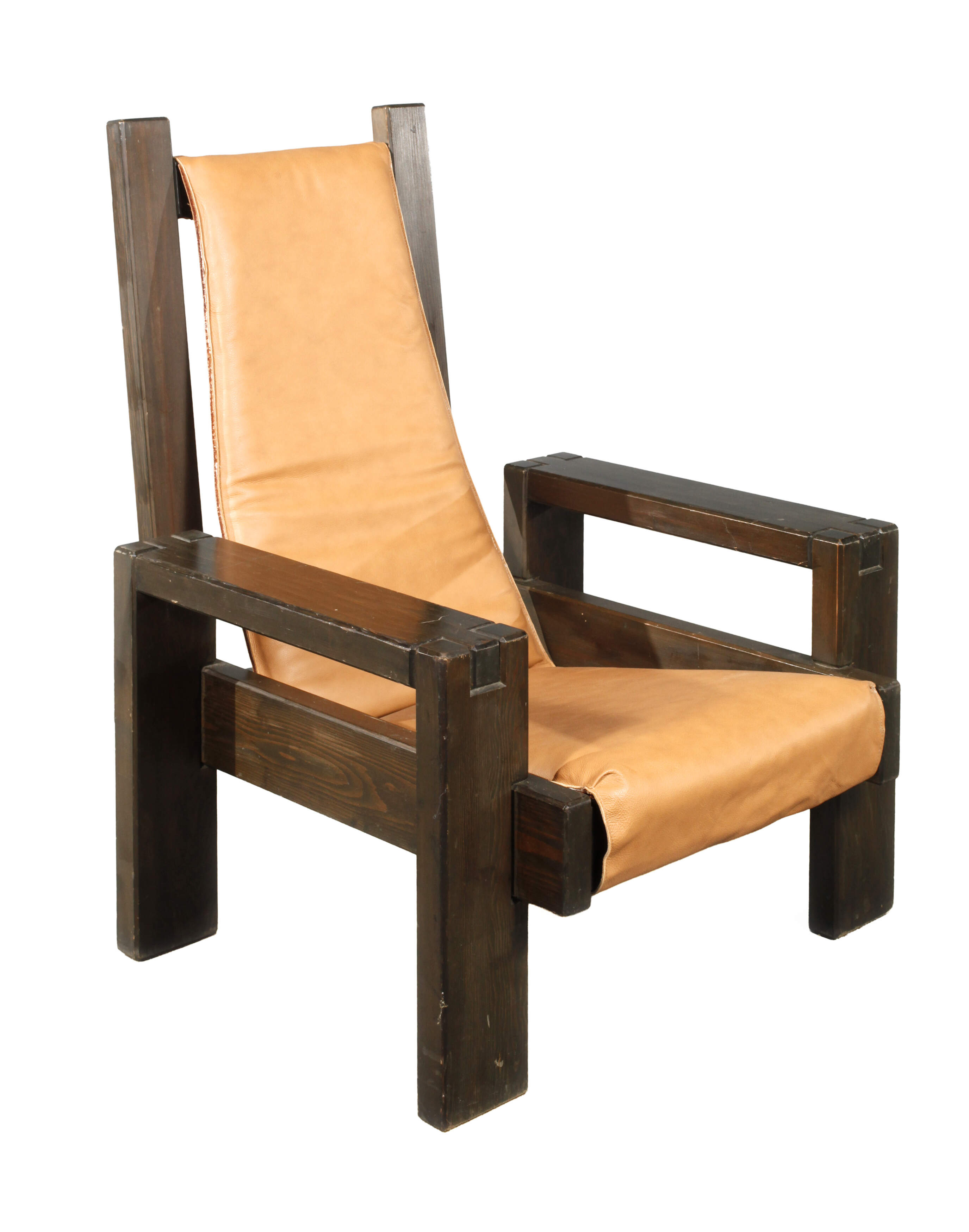 Brutalistischer Sessel