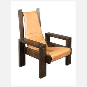 Brutalistischer Sessel