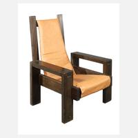 Brutalistischer Sessel111
