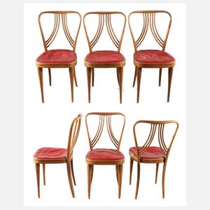 Sechs Esszimmer-Stühle