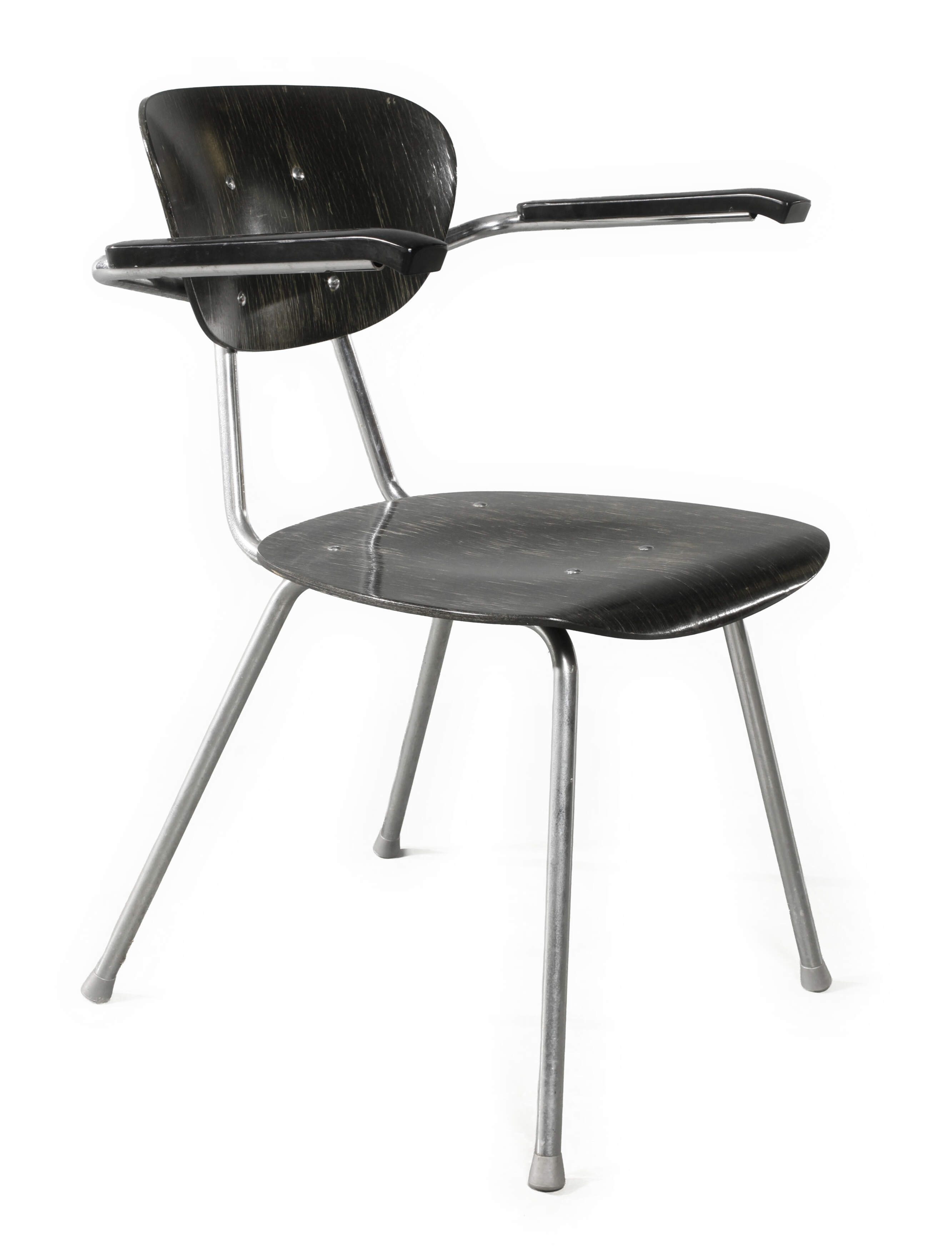 Armlehnstuhl Stahlrohr