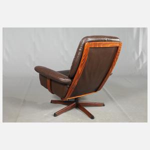 Loungesessel mit Ottomane