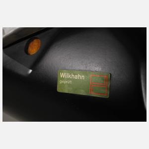 Wilkhahn vier Ledersessel "Delta"