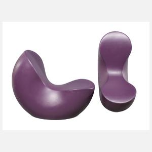 Peter Harvey, Paar Sessel "Nautile soft"