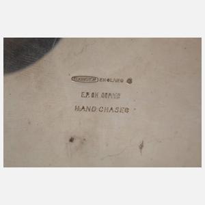 Kerzenleuchter mit Glasbukett