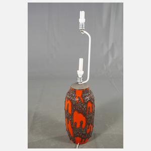 Zwei Stehlampen Keramik