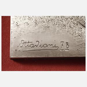 Giuliano Ottaviani, Silberrelief Heilige Maria