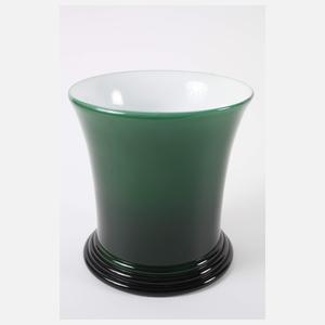 Schale und Vase Überfangglas