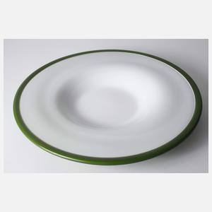 Schale und Vase Überfangglas