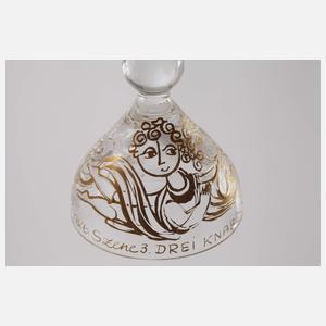 Rosenthal drei Südweingläser Bjørn Wiinblad