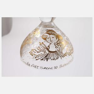 Rosenthal fünf Gläser Bjørn Wiinblad