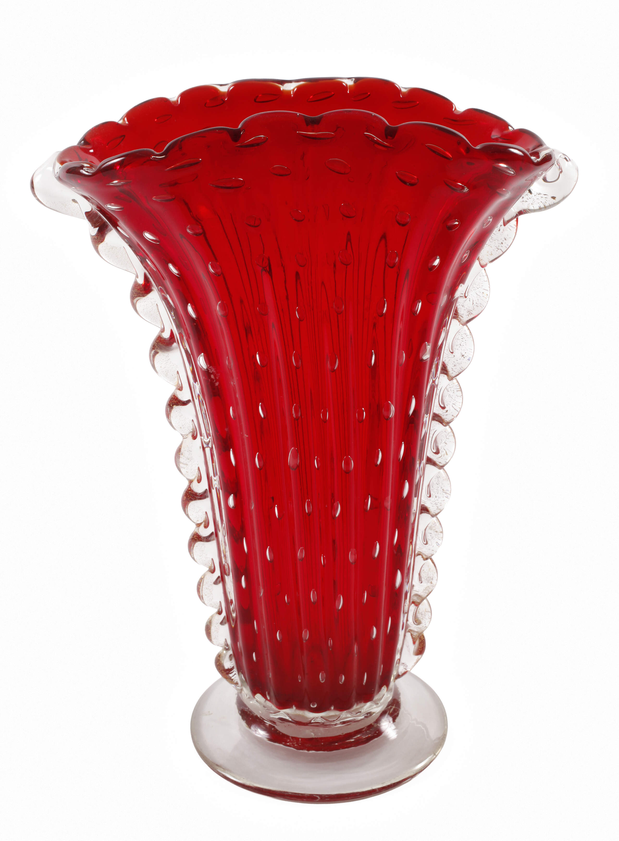 Murano Vase "A bolle"
