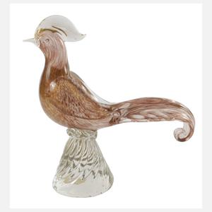 Murano Vogelplastik
