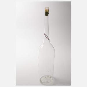 Venini Murano vier Grappaflaschen