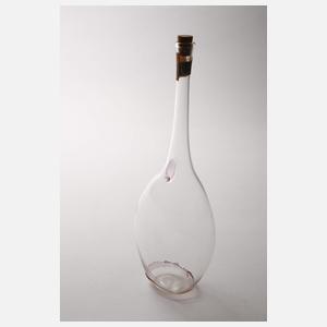 Venini Murano vier Grappaflaschen