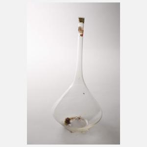 Venini Murano vier Grappaflaschen