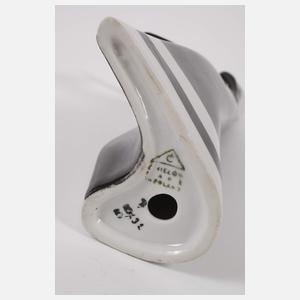 Cmielow Polen "Mädchen mit Gitarre" und Pinguin