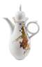 Kaffeekanne "Wellenspiel pur/Florale Ranke"