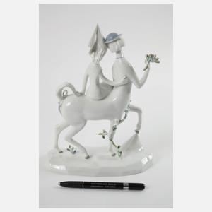 Rosenthal "Zentaur mit Prinzessin"